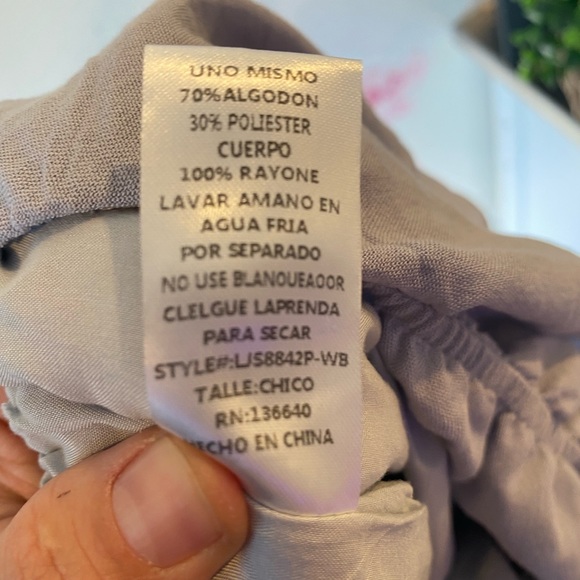 NWT L’atiste by Amy Romper one piece gray women’s size small - Picture 8 of 9